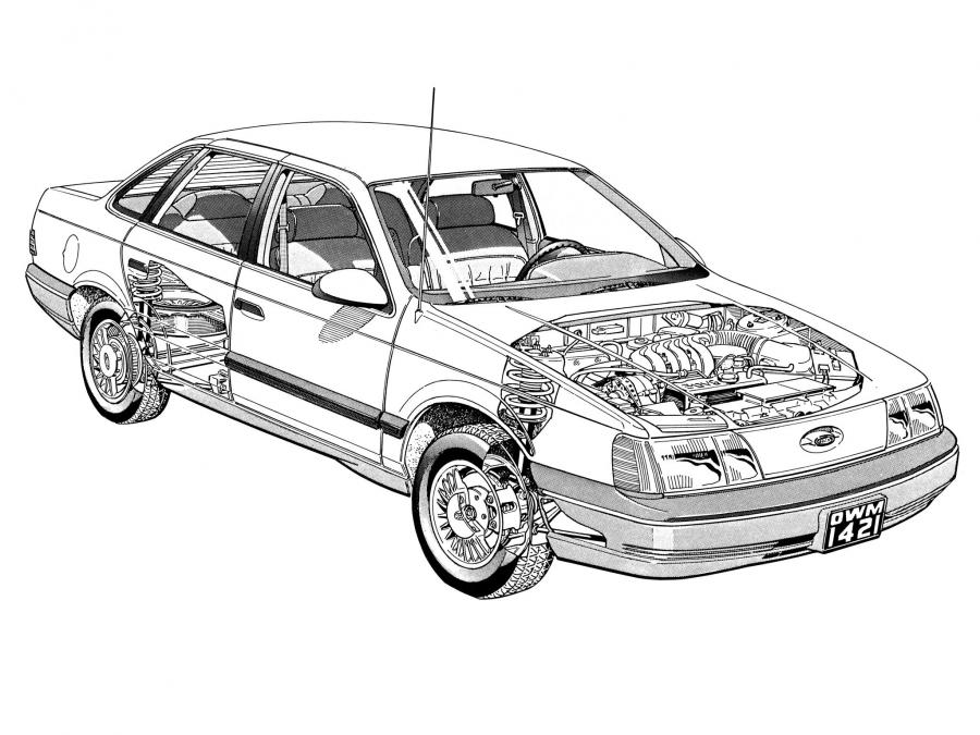  Ford Taurus 1985 года  (фото 5 из 11)